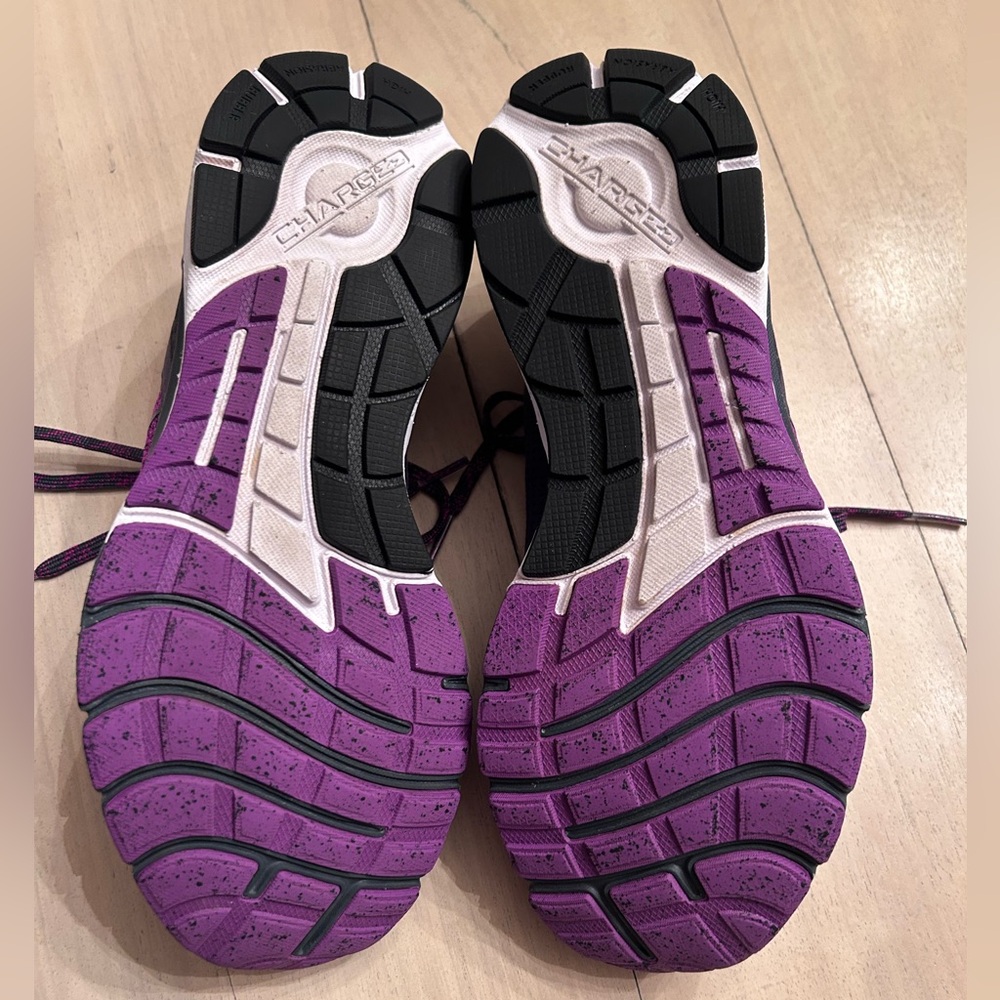 Under Armour Women's Bandit 2 Charged Purple and Black Sneakers size 9.5 - Picture 7 of 12